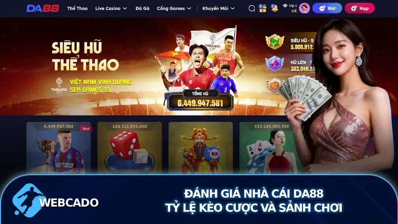 Đánh giá nhà cái DA88